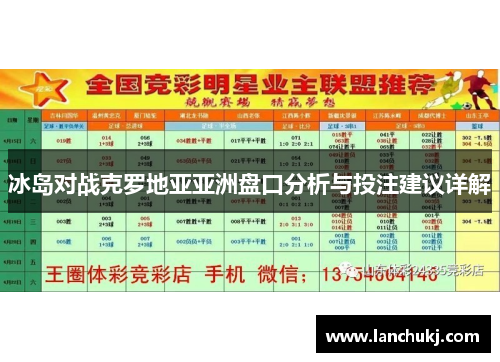 冰岛对战克罗地亚亚洲盘口分析与投注建议详解